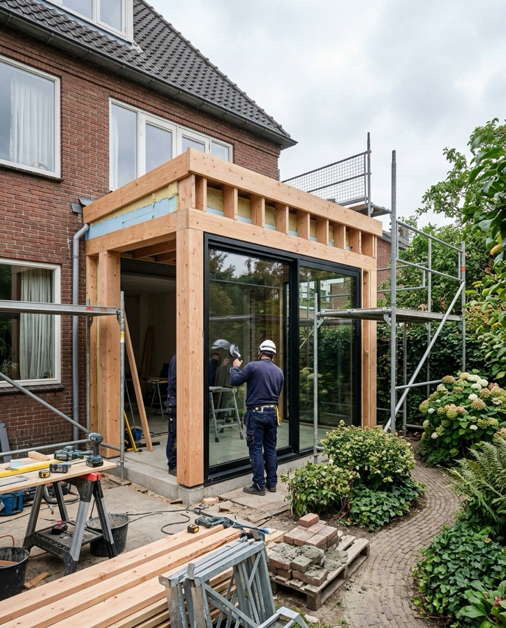 Sfeerbeeld verbouw